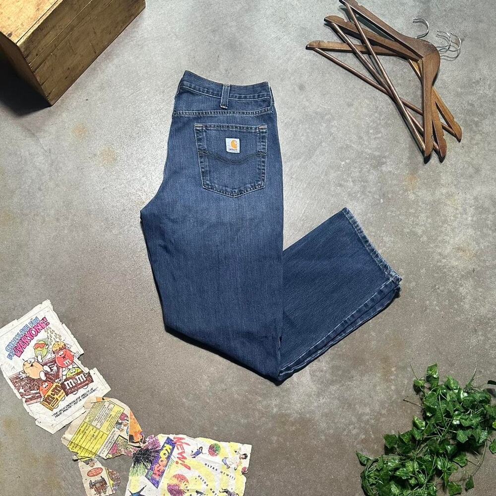 Carhartt Men's Blue Jeans 36x32